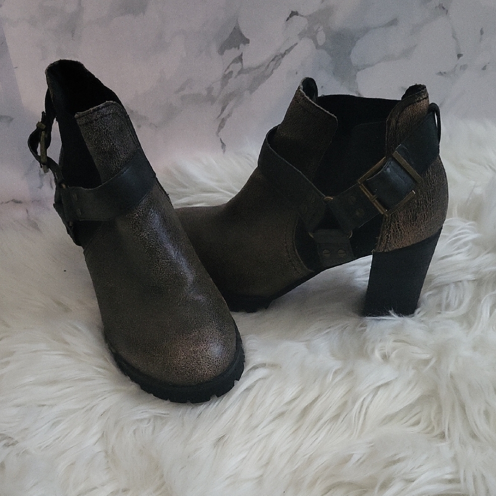 Von Dutch Y2k Vintage Free Rider Ankle Boots